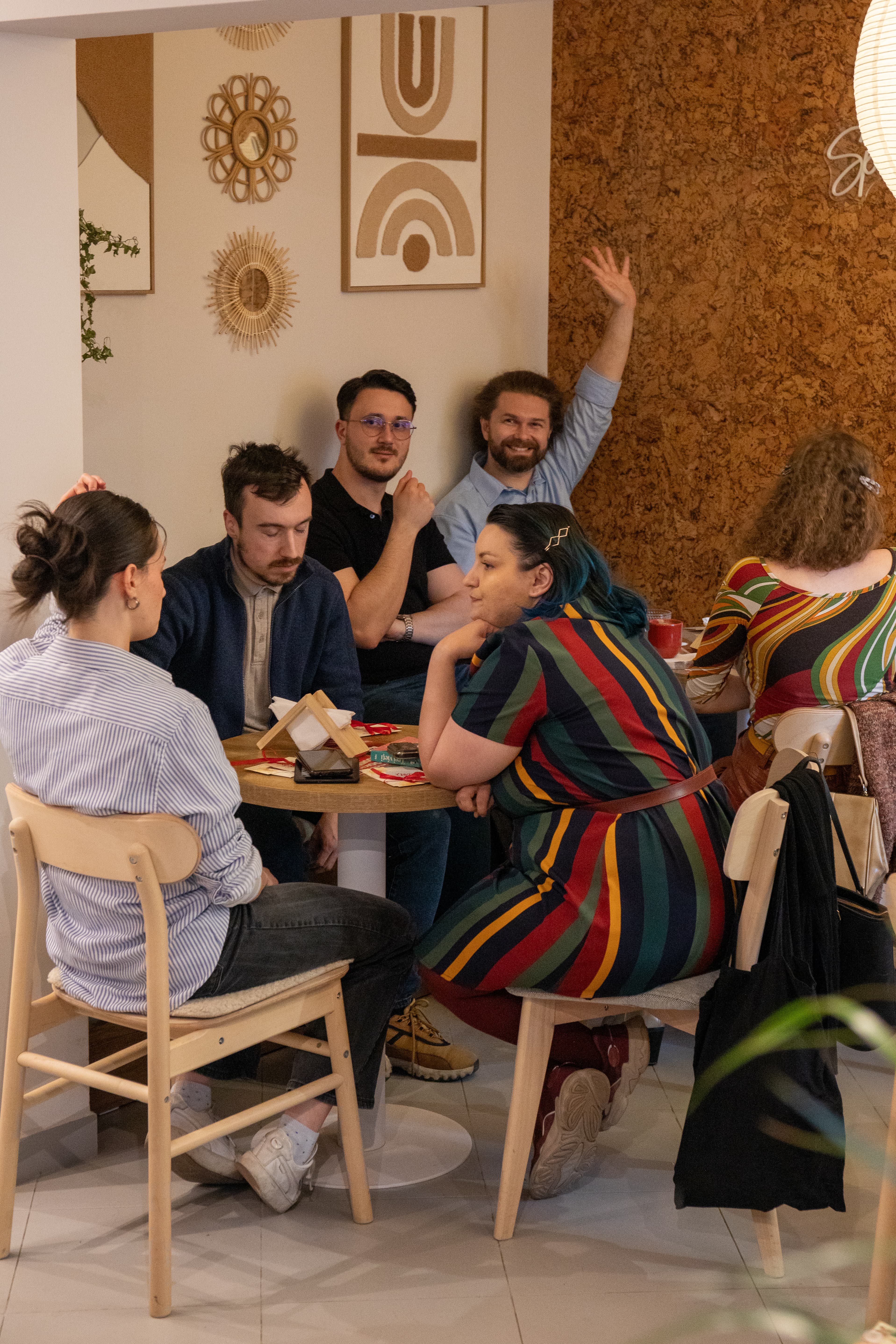 Group of friends at Two Space